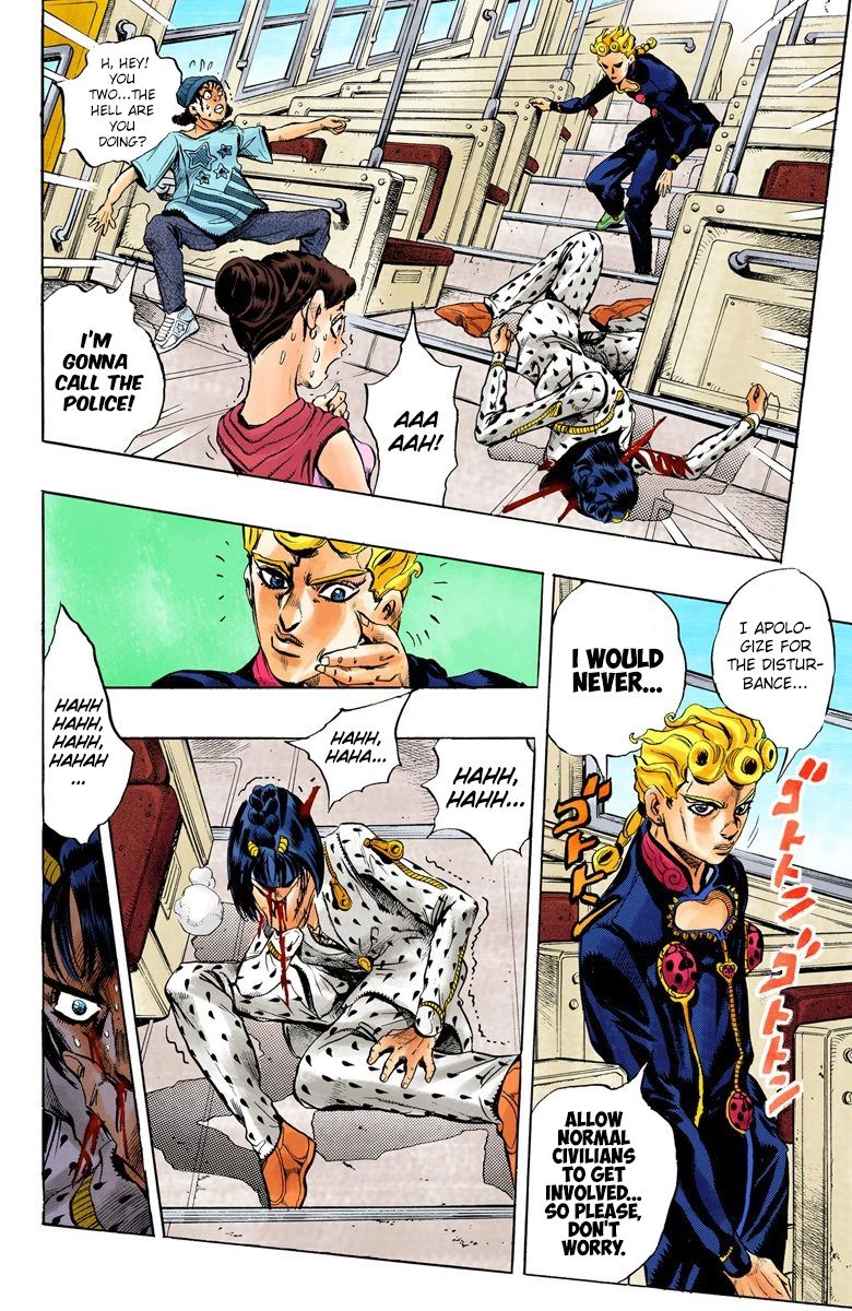 Read JoJo's Bizarre Adventure Part 5 Golden Wind Manga Online