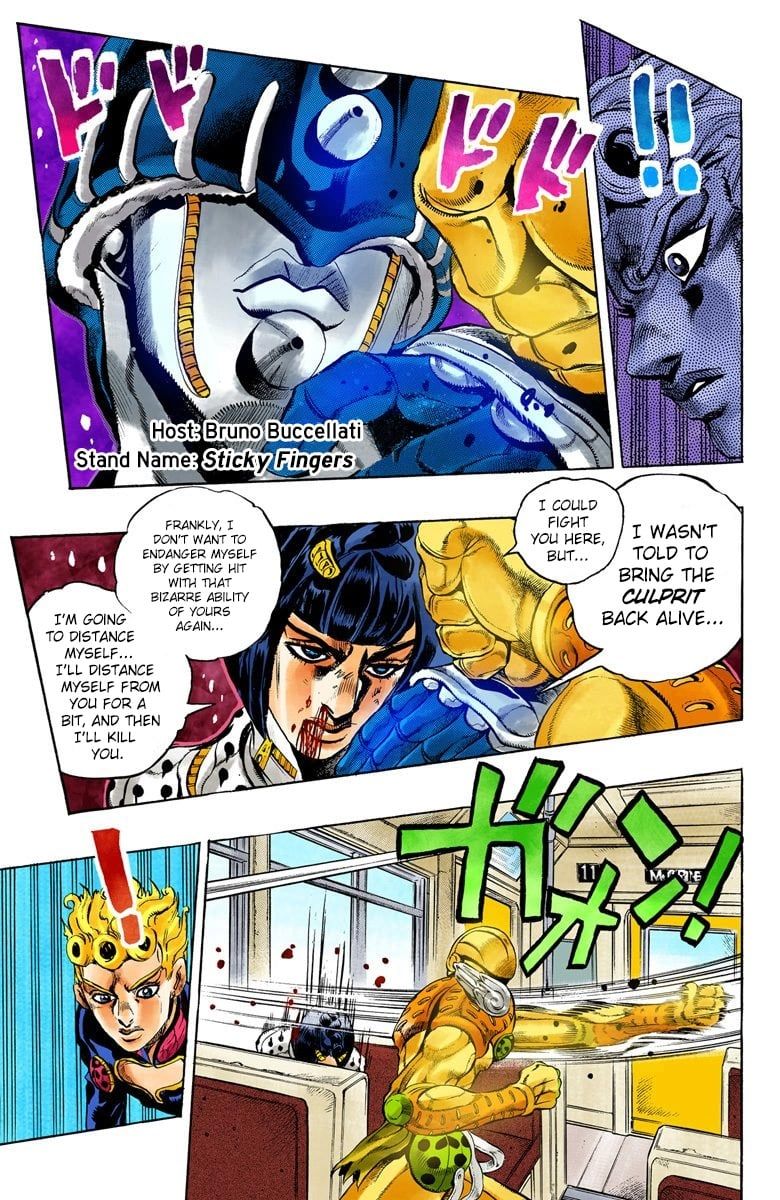 Read JoJo's Bizarre Adventure Part 5 Golden Wind Manga Online