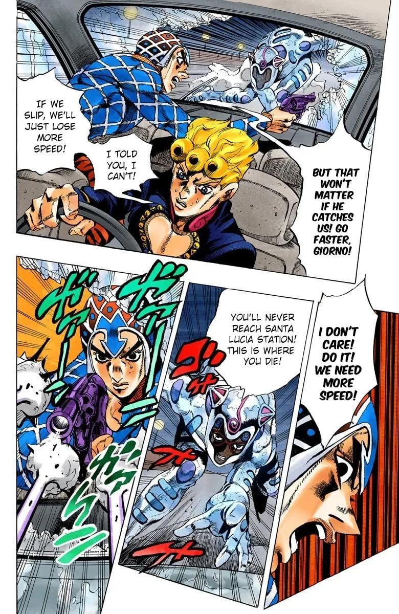 Read JoJo's Bizarre Adventure Part 5 Golden Wind Manga Online