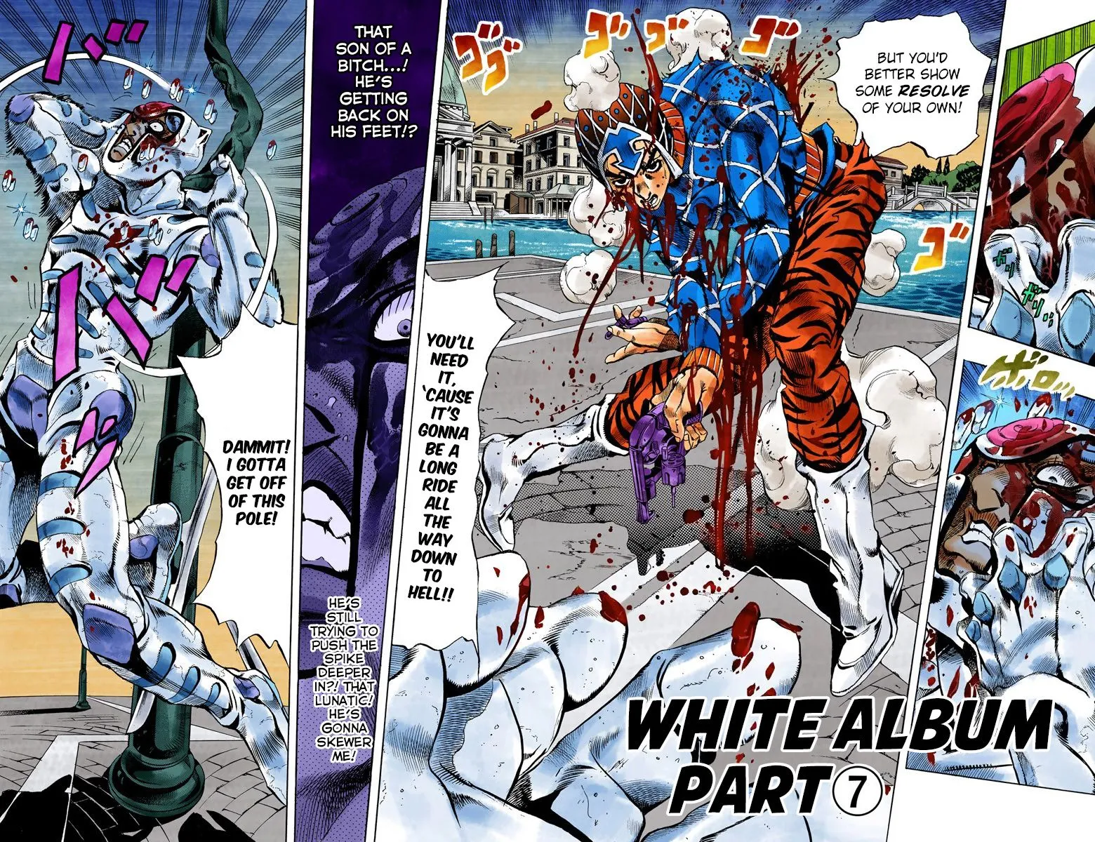 Read JoJo's Bizarre Adventure Part 5 Golden Wind Manga Online