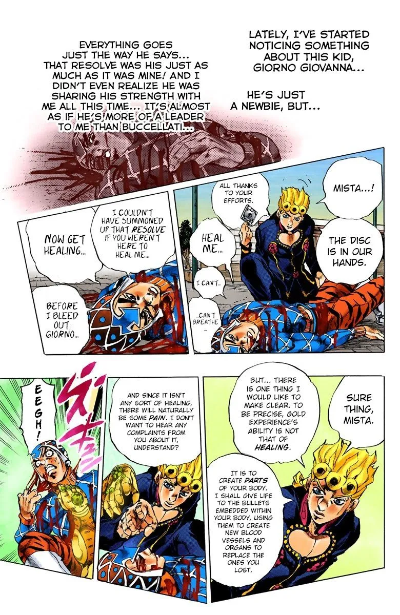 Read JoJo's Bizarre Adventure Part 5 Golden Wind Manga Online