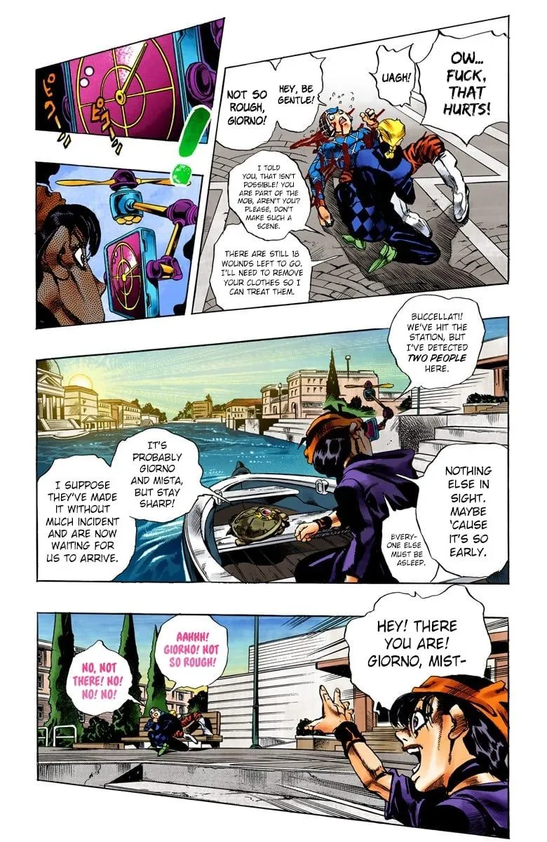 Read JoJo's Bizarre Adventure Part 5 Golden Wind Manga Online