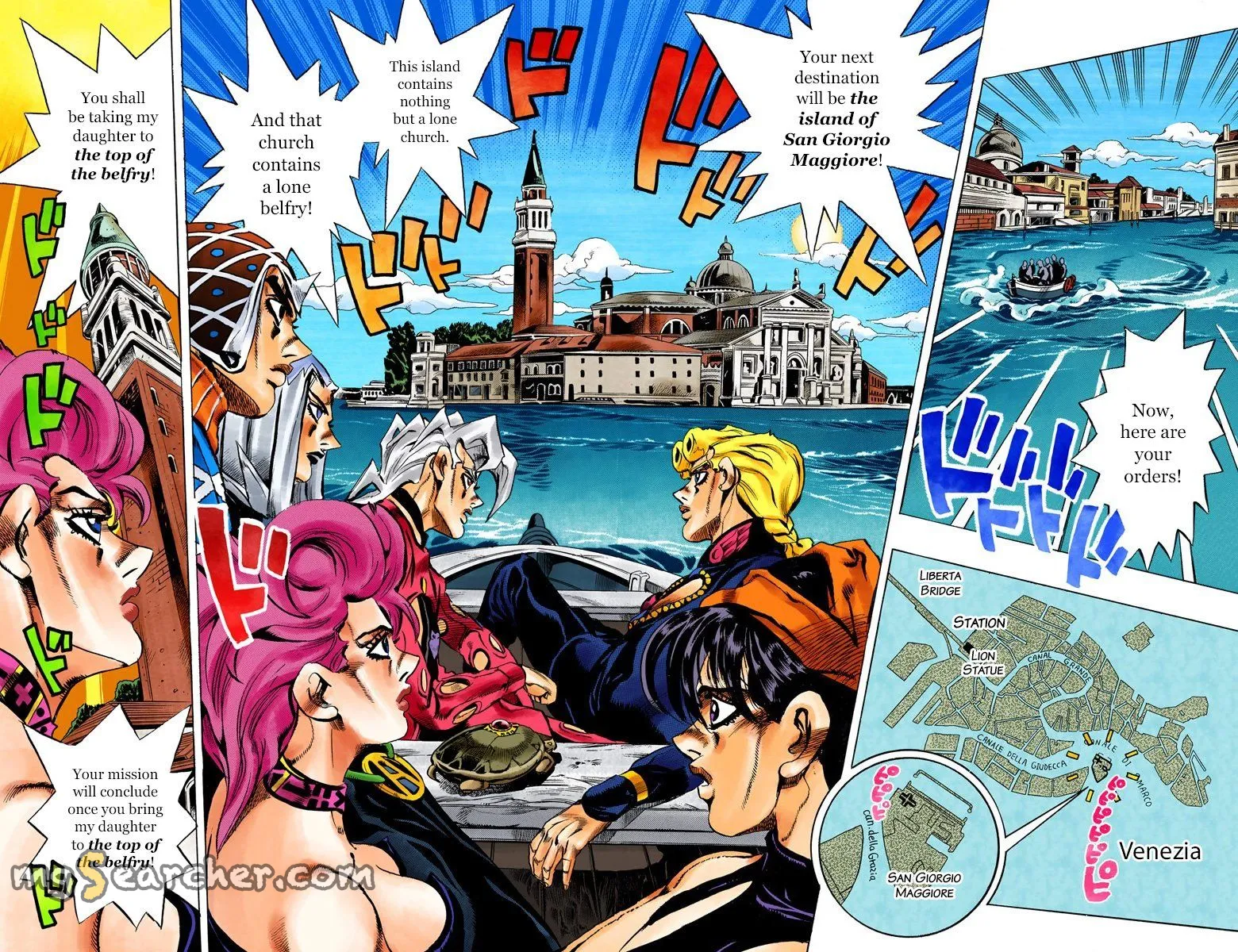 Read JoJo's Bizarre Adventure Part 5 Golden Wind Manga Online