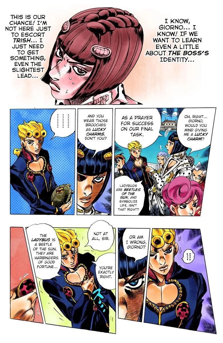 Read JoJo's Bizarre Adventure Part 5 Golden Wind Manga Online