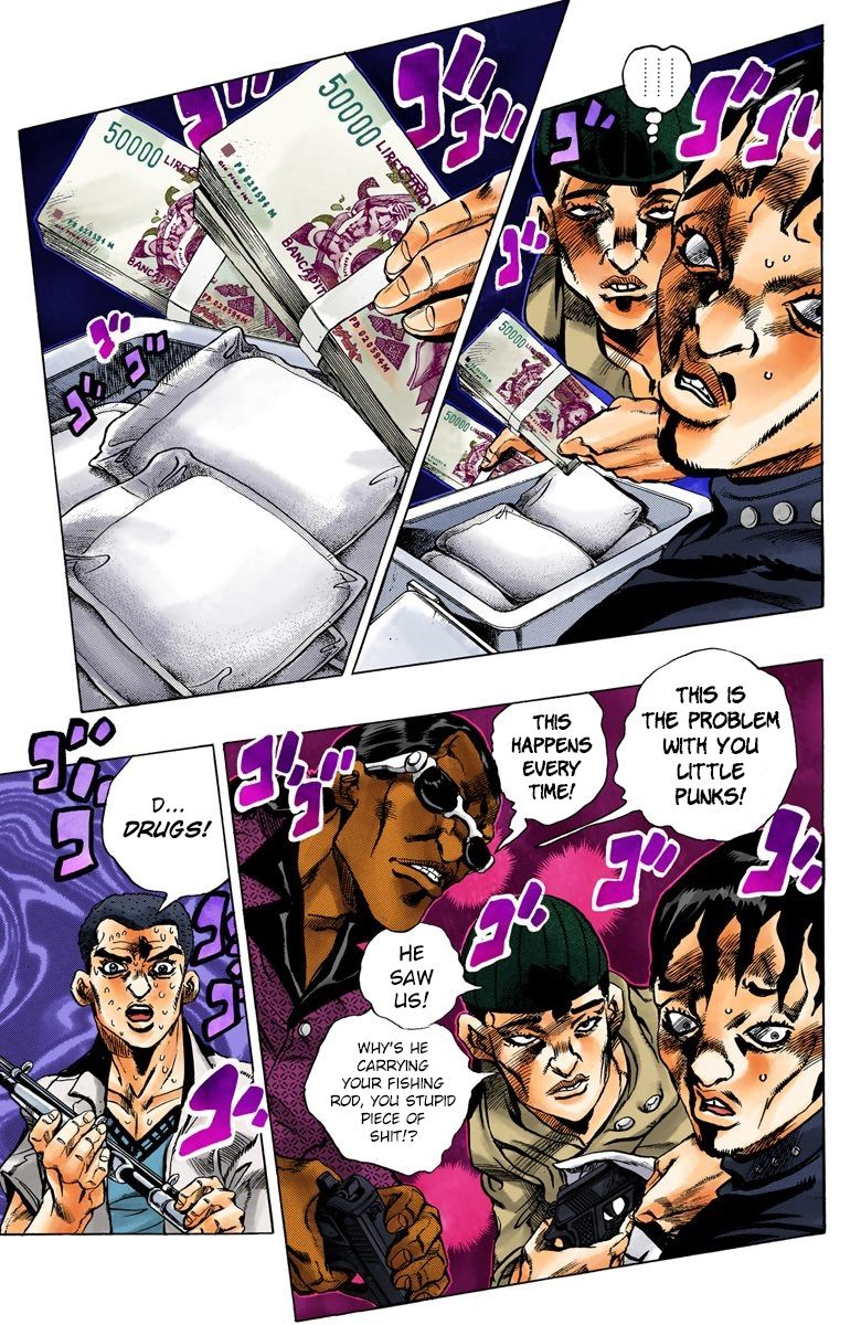 Read JoJo's Bizarre Adventure Part 5 Golden Wind Manga Online