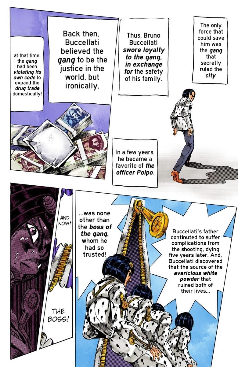 Read JoJo's Bizarre Adventure Part 5 Golden Wind Manga Online