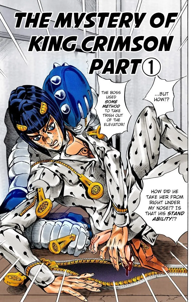 Read JoJo's Bizarre Adventure Part 5 Golden Wind Manga Online