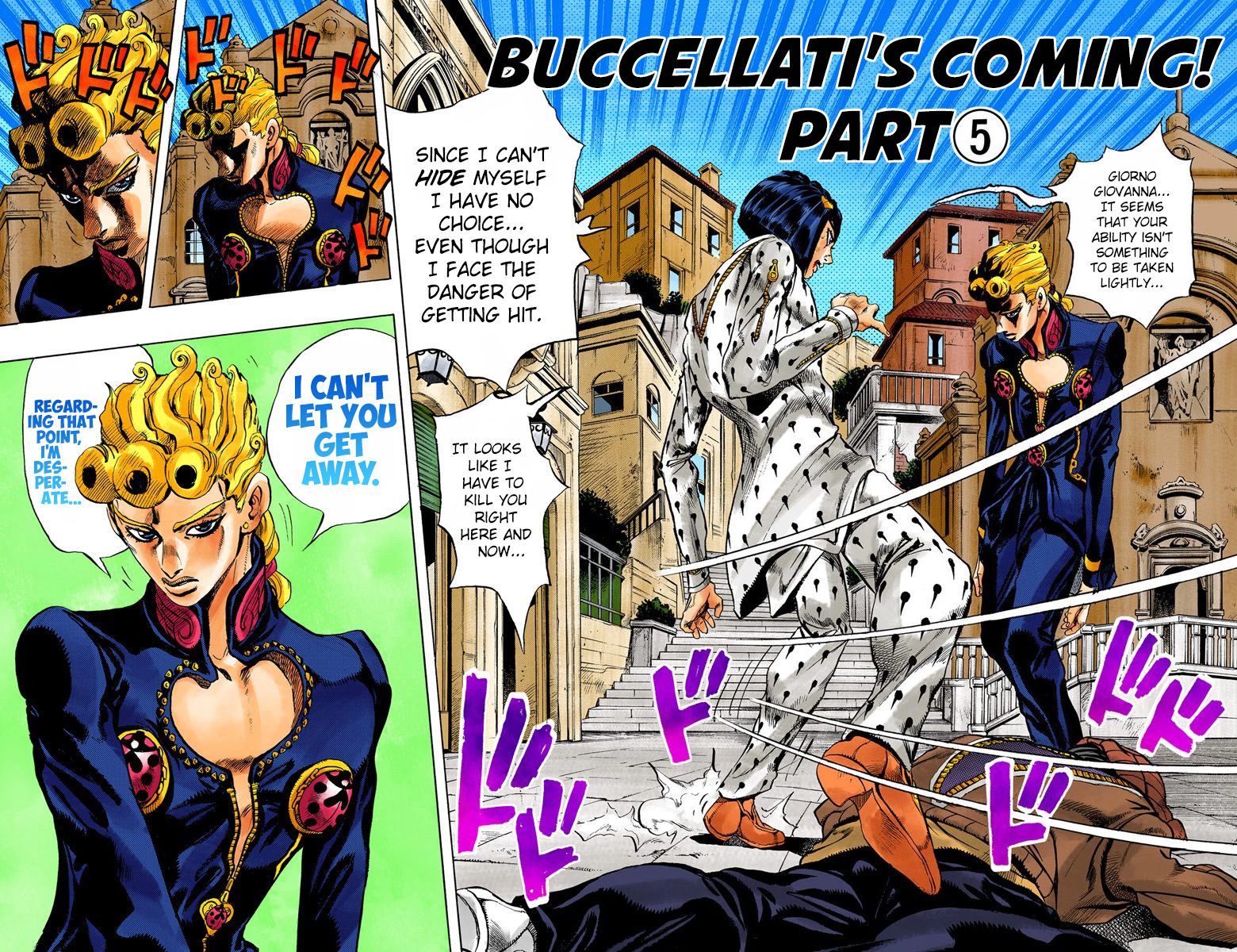 Read JoJo's Bizarre Adventure Part 5 Golden Wind Manga Online