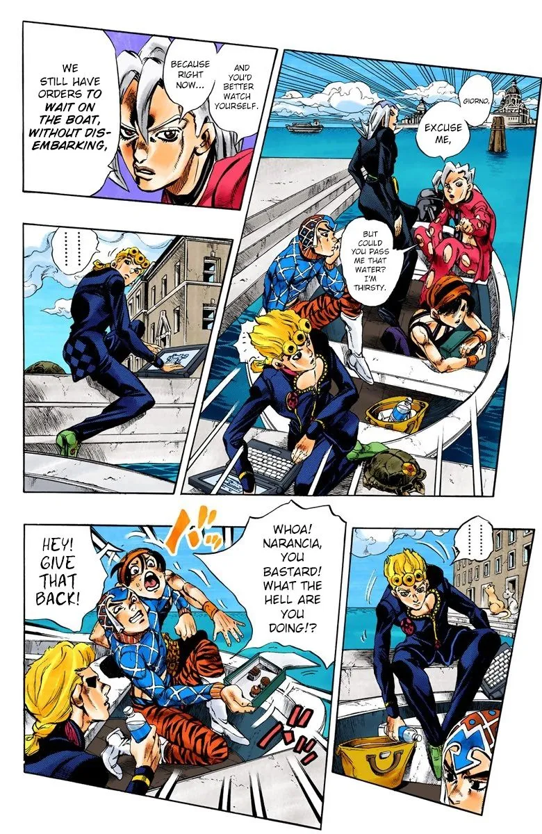 Read JoJo's Bizarre Adventure Part 5 Golden Wind Manga Online