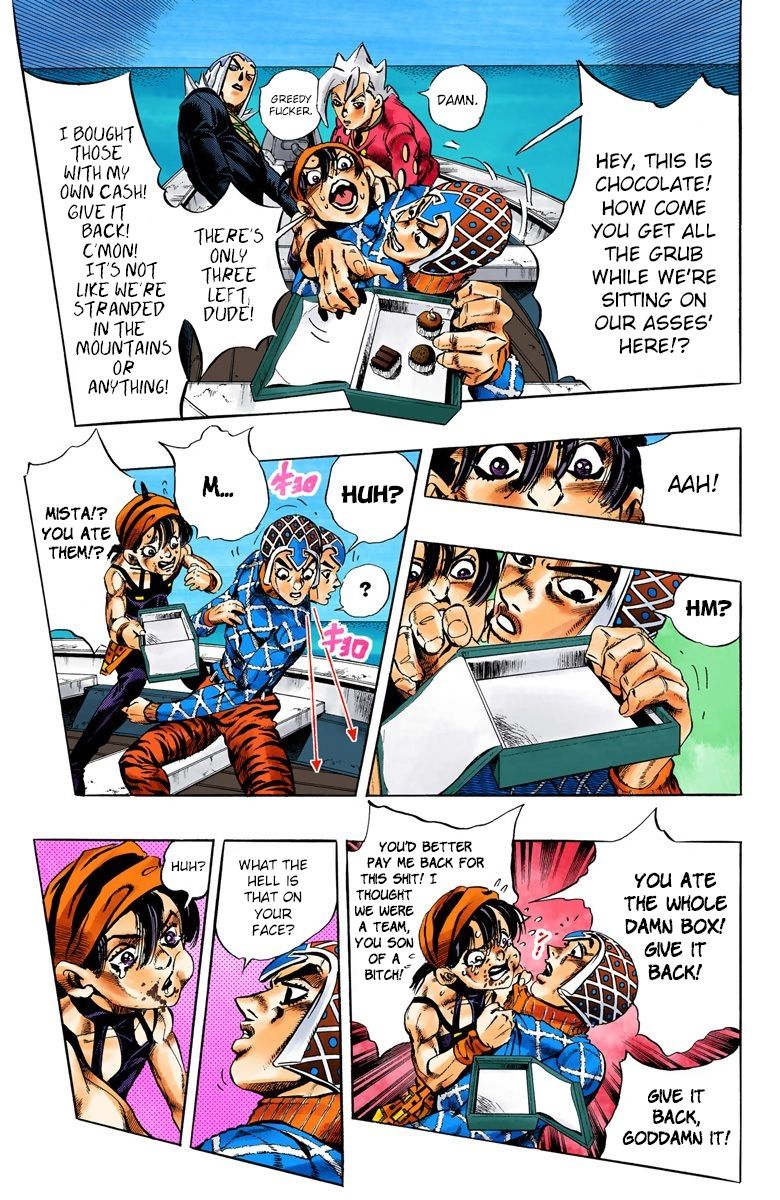 Read JoJo's Bizarre Adventure Part 5 Golden Wind Manga Online
