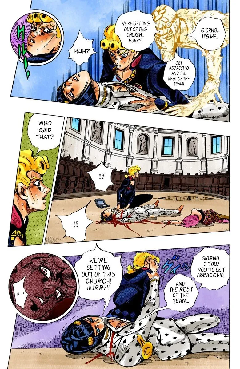 Read JoJo's Bizarre Adventure Part 5 Golden Wind Manga Online