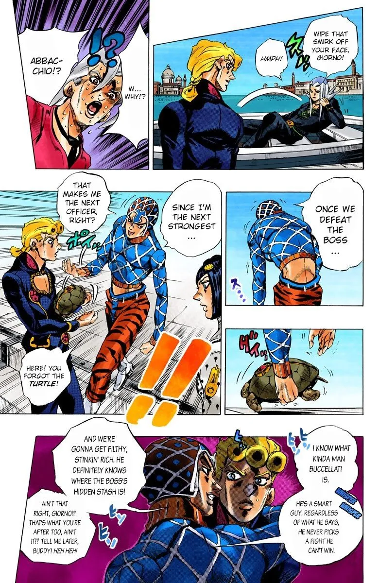 Read JoJo's Bizarre Adventure Part 5 Golden Wind Manga Online