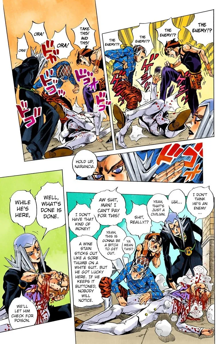 Read JoJo's Bizarre Adventure Part 5 Golden Wind Manga Online