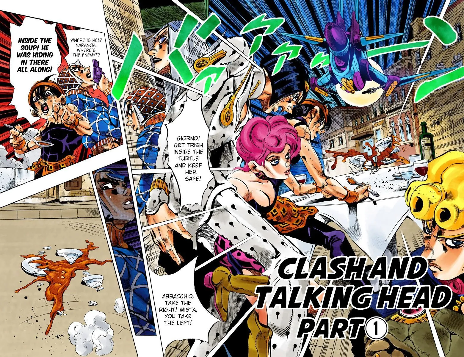 Read JoJo's Bizarre Adventure Part 5 Golden Wind Manga Online