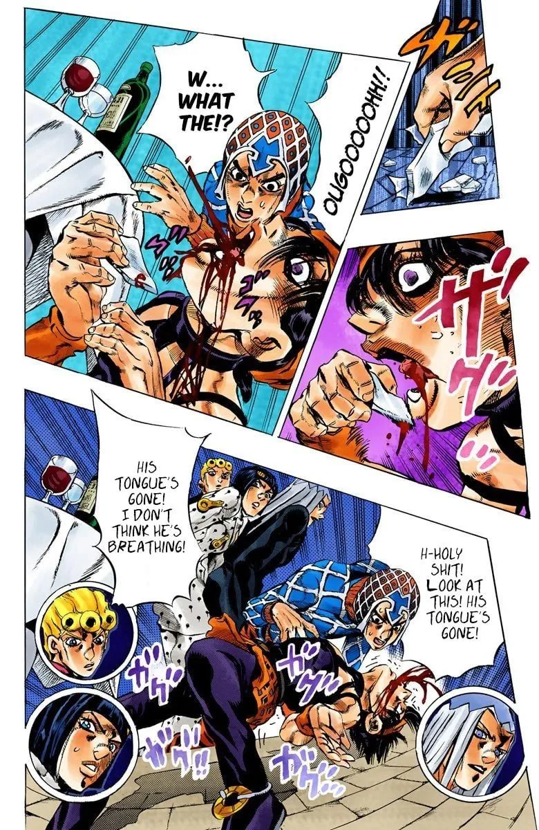 Read JoJo's Bizarre Adventure Part 5 Golden Wind Manga Online