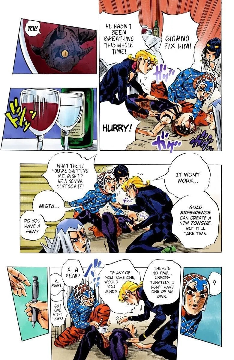 Read JoJo's Bizarre Adventure Part 5 Golden Wind Manga Online