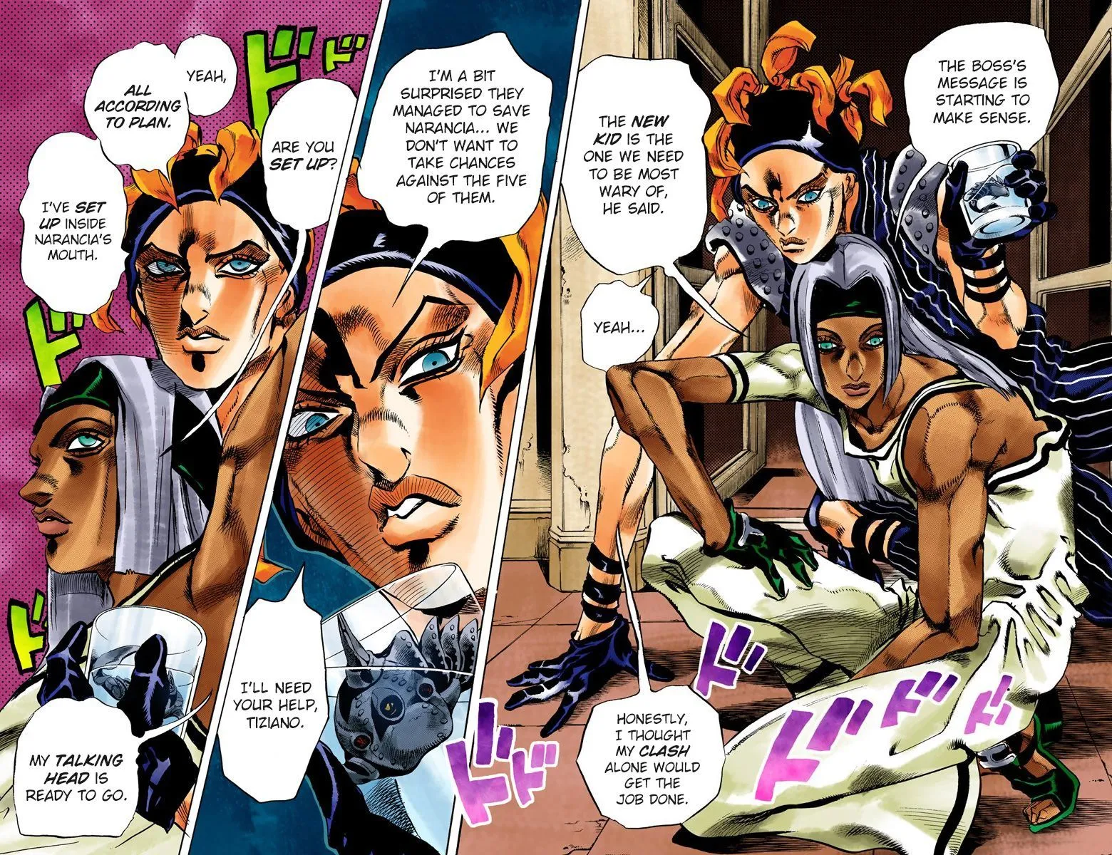 Read JoJo's Bizarre Adventure Part 5 Golden Wind Manga Online