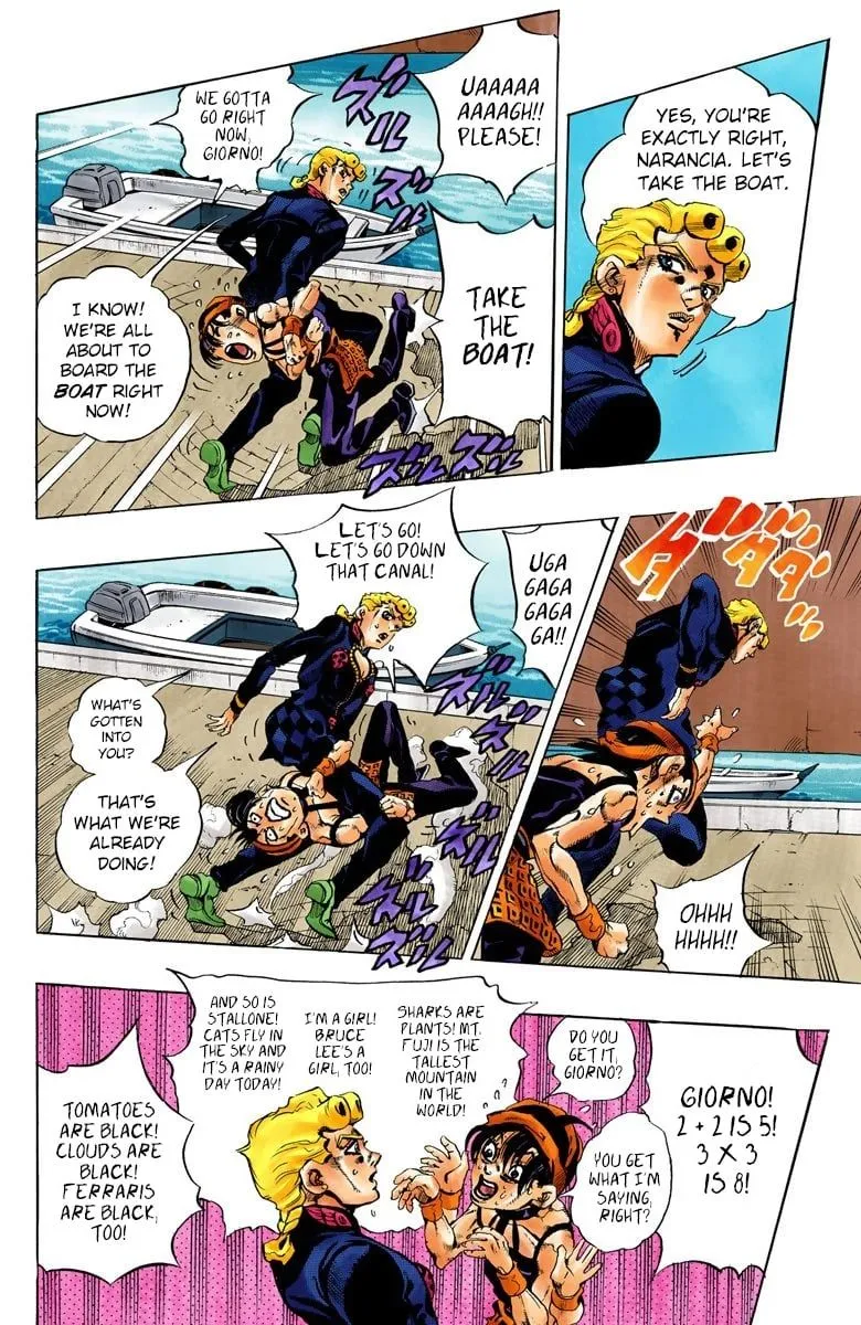 Read JoJo's Bizarre Adventure Part 5 Golden Wind Manga Online