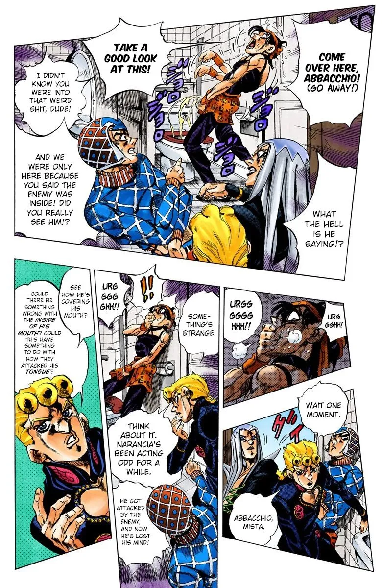 Read JoJo's Bizarre Adventure Part 5 Golden Wind Manga Online