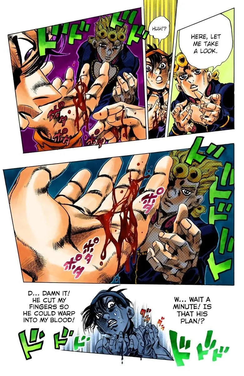 Read JoJo's Bizarre Adventure Part 5 Golden Wind Manga Online