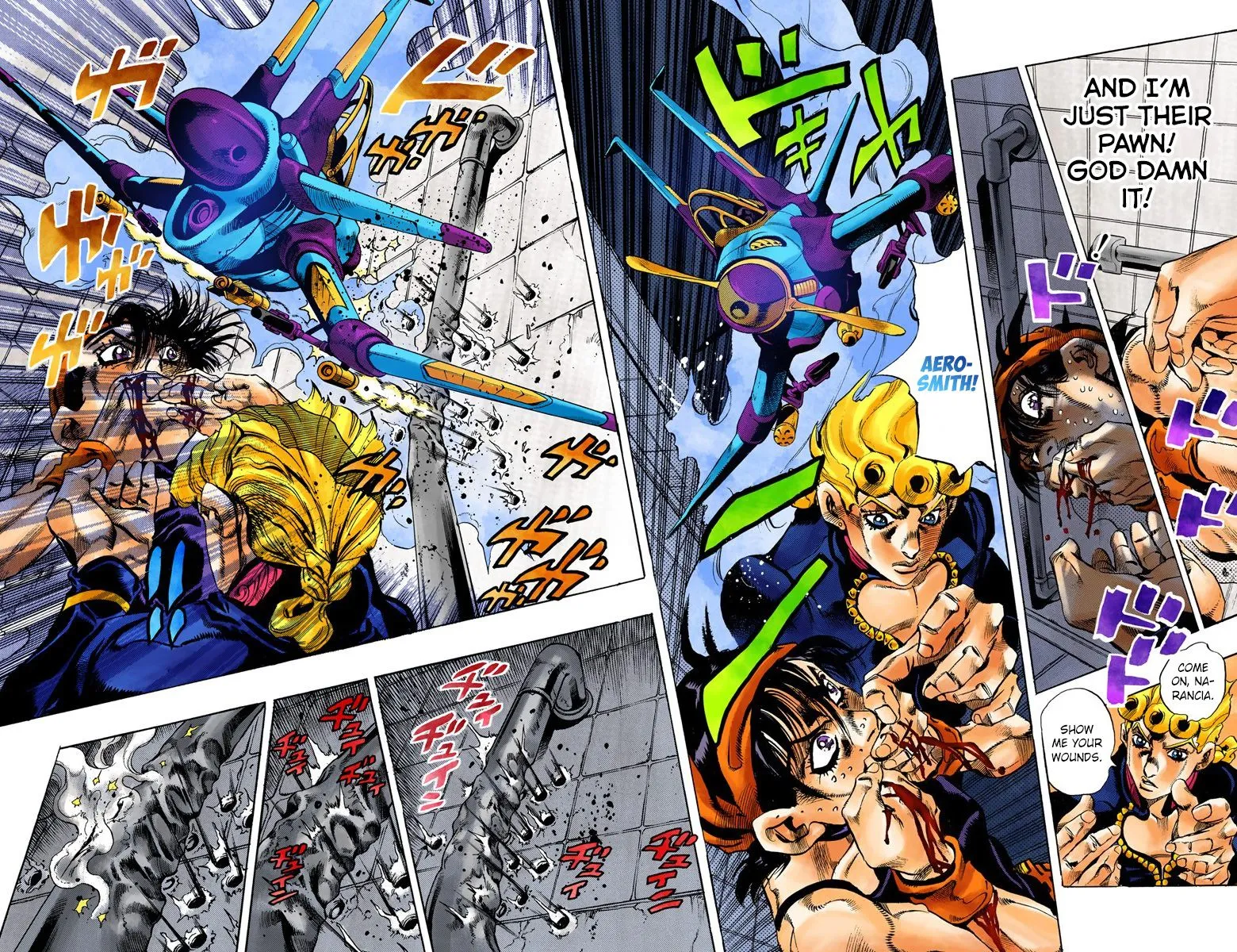 Read JoJo's Bizarre Adventure Part 5 Golden Wind Manga Online