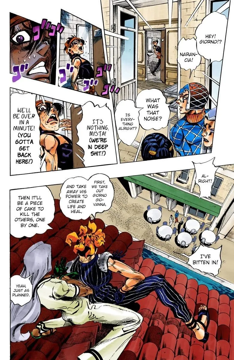Read JoJo's Bizarre Adventure Part 5 Golden Wind Manga Online