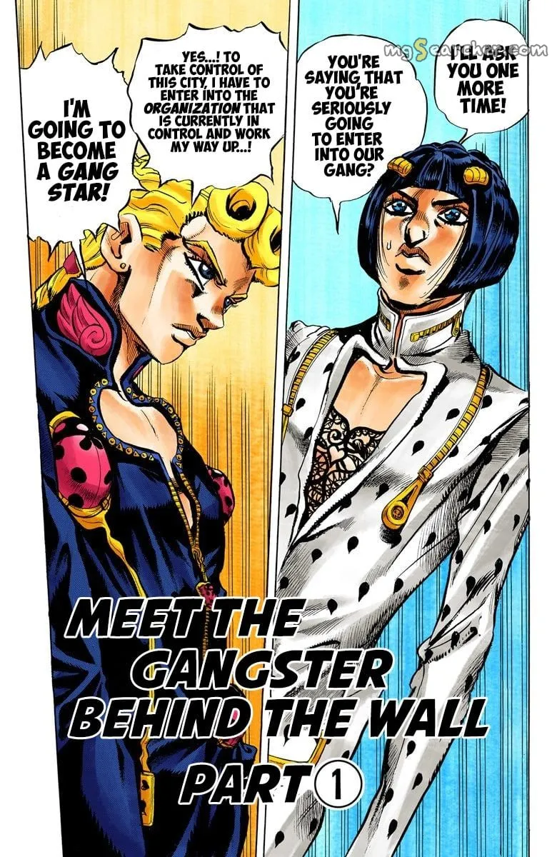 Read JoJo's Bizarre Adventure Part 5 Golden Wind Manga Online