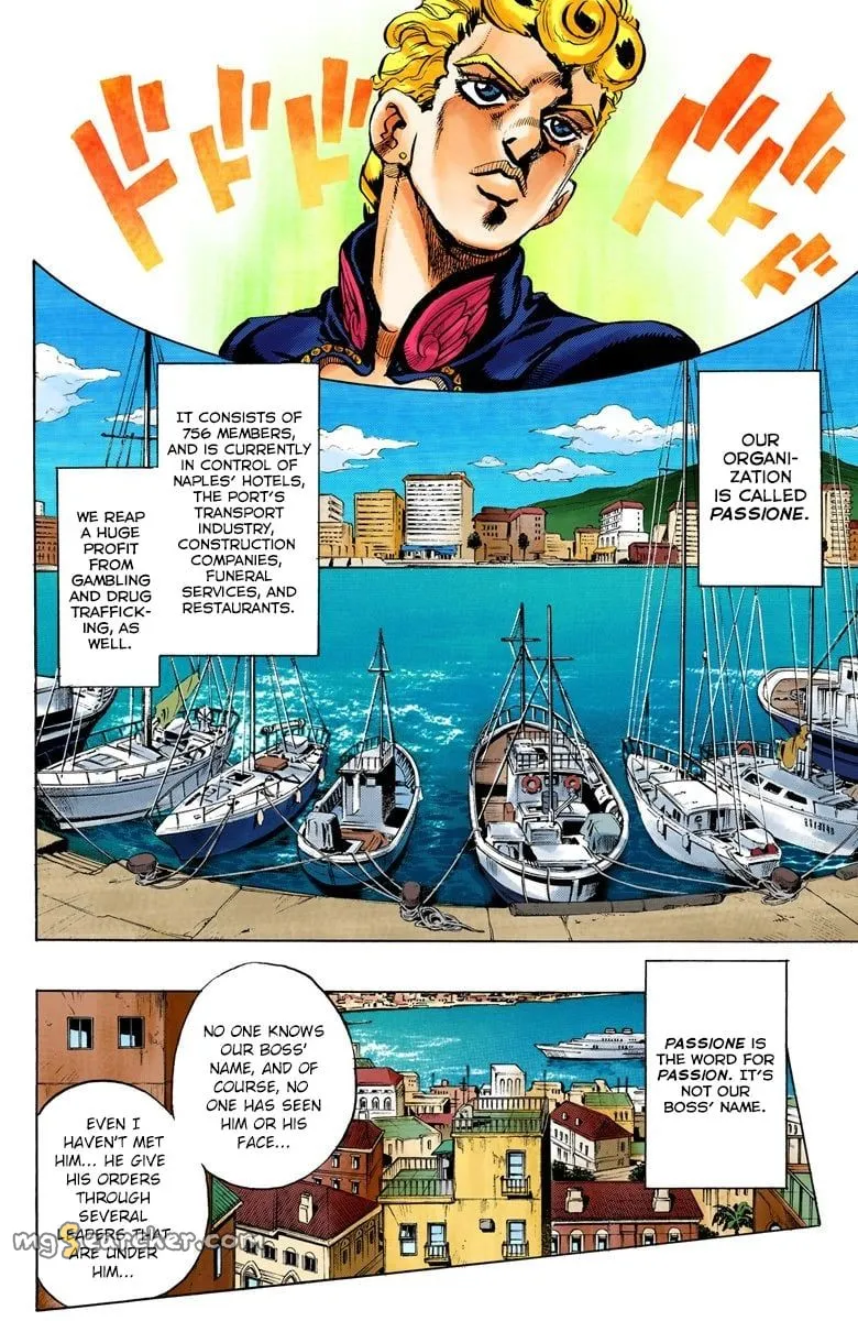 Read JoJo's Bizarre Adventure Part 5 Golden Wind Manga Online