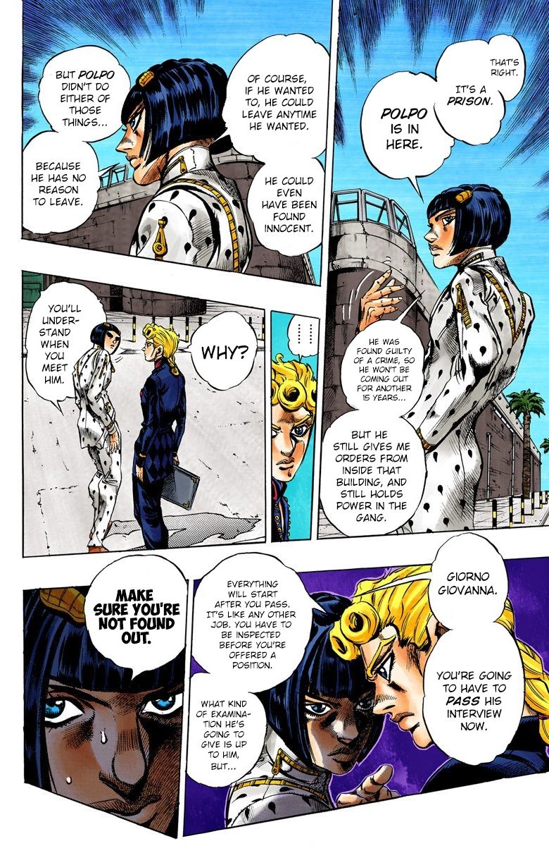 Read JoJo's Bizarre Adventure Part 5 Golden Wind Manga Online