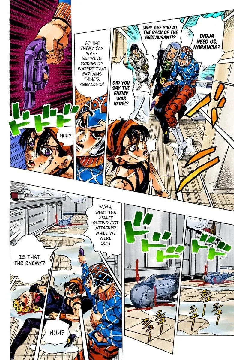 Read JoJo's Bizarre Adventure Part 5 Golden Wind Manga Online