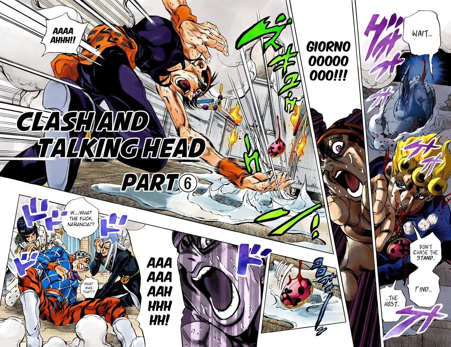 Read JoJo's Bizarre Adventure Part 5 Golden Wind Manga Online