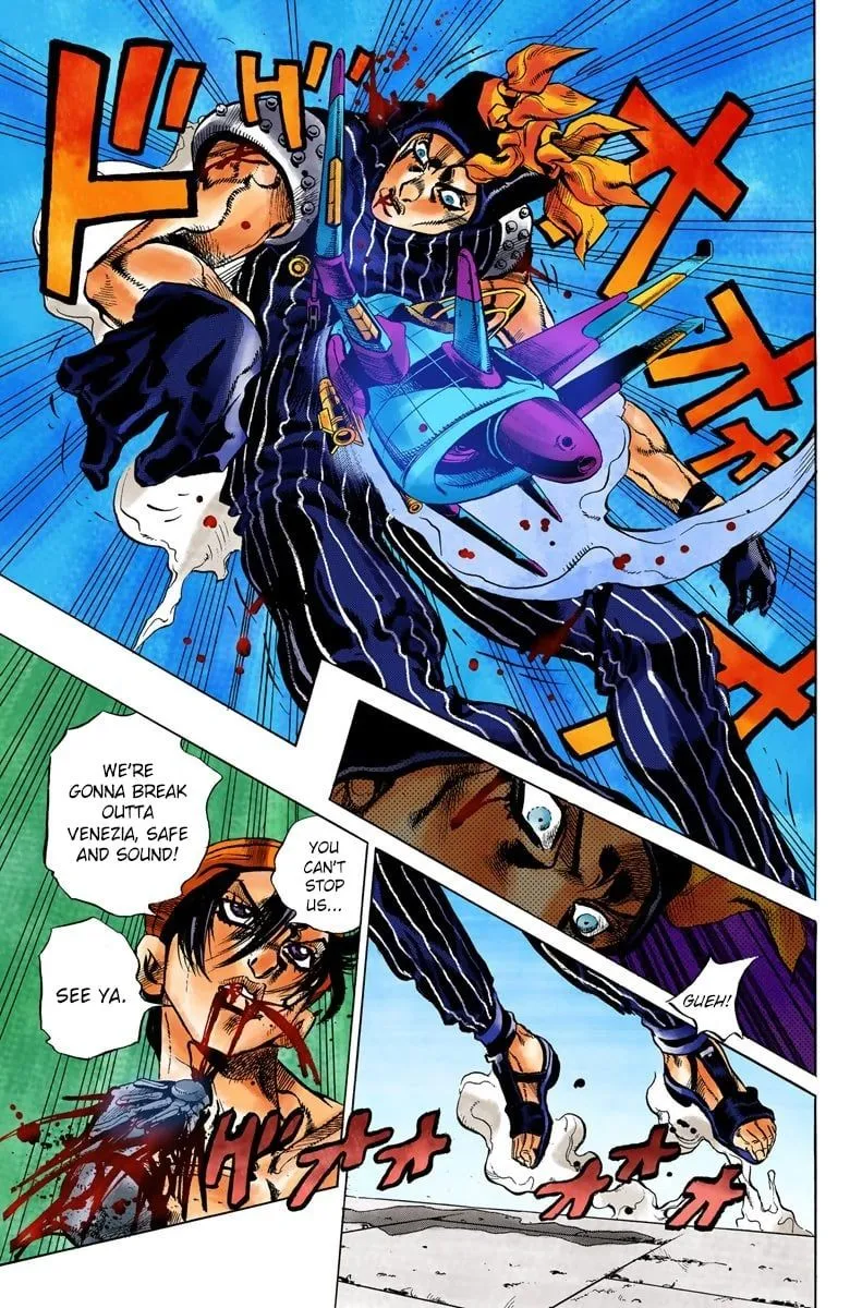 Read JoJo's Bizarre Adventure Part 5 Golden Wind Manga Online