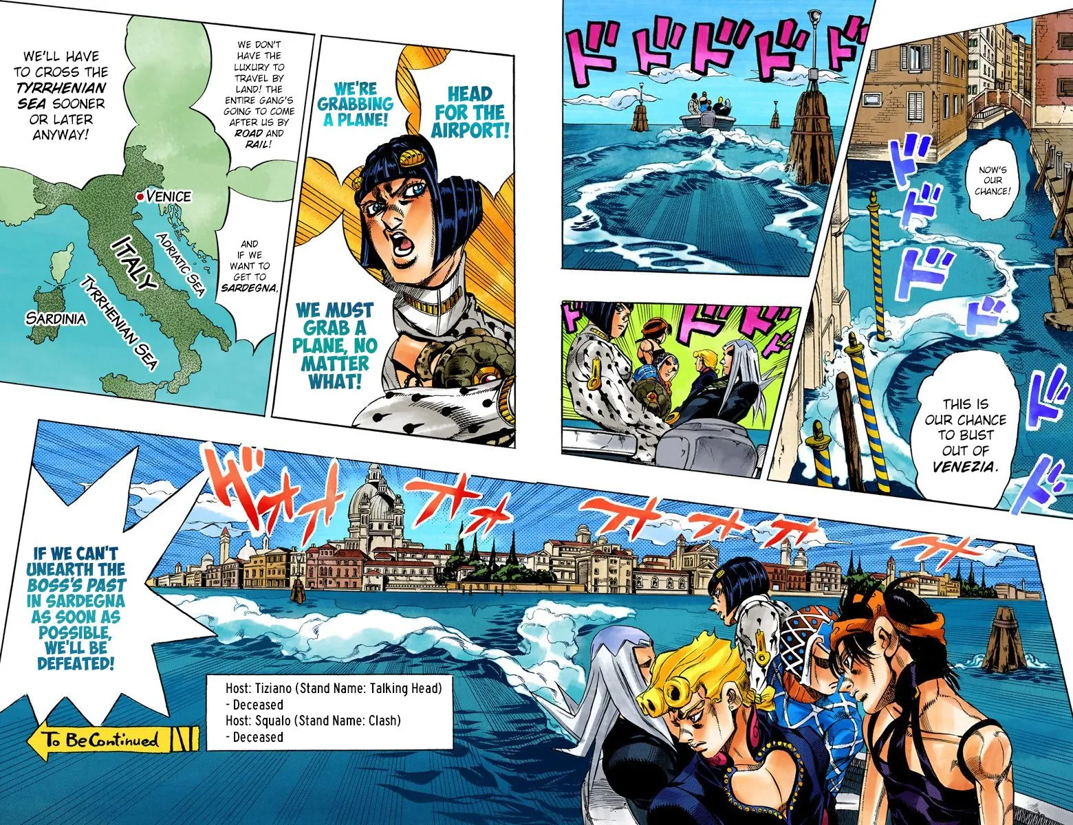 Read JoJo's Bizarre Adventure Part 5 Golden Wind Manga Online