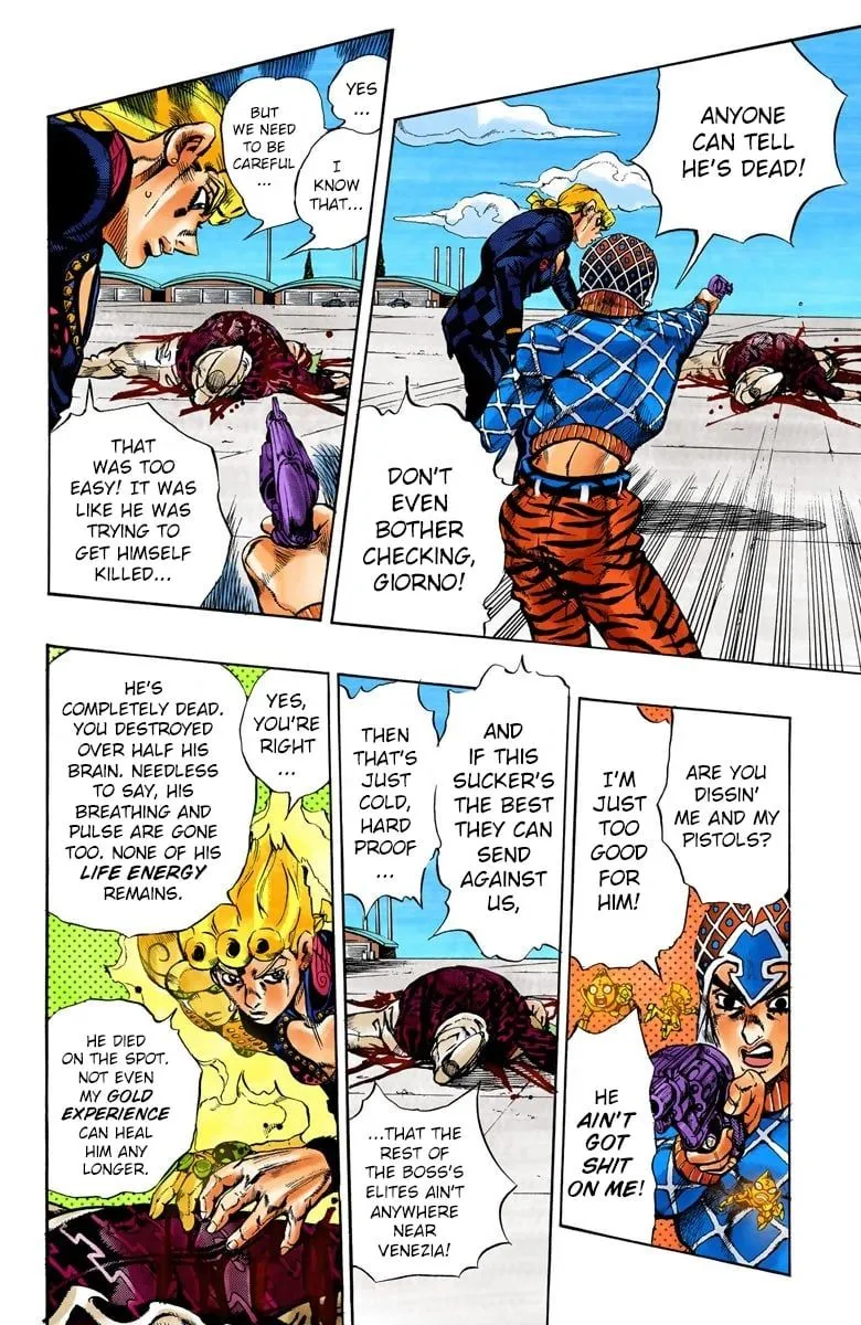 Read JoJo's Bizarre Adventure Part 5 Golden Wind Manga Online
