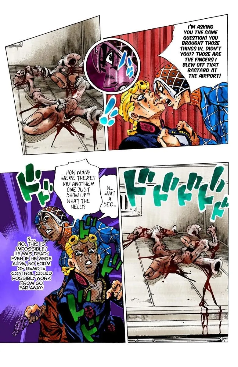 Read JoJo's Bizarre Adventure Part 5 Golden Wind Manga Online