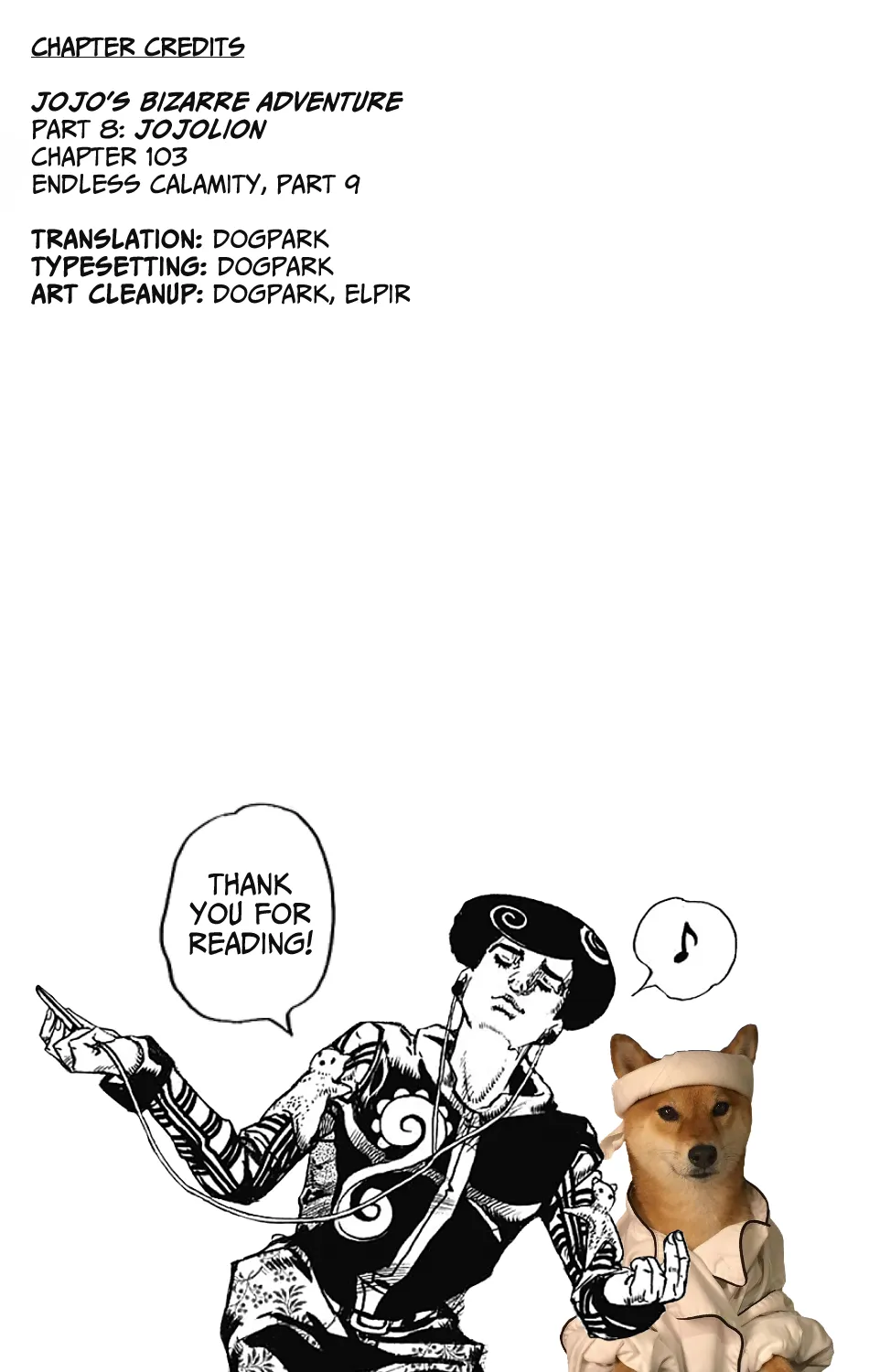 Read JoJo's Bizarre Adventure Part 8 JoJolion Manga Online