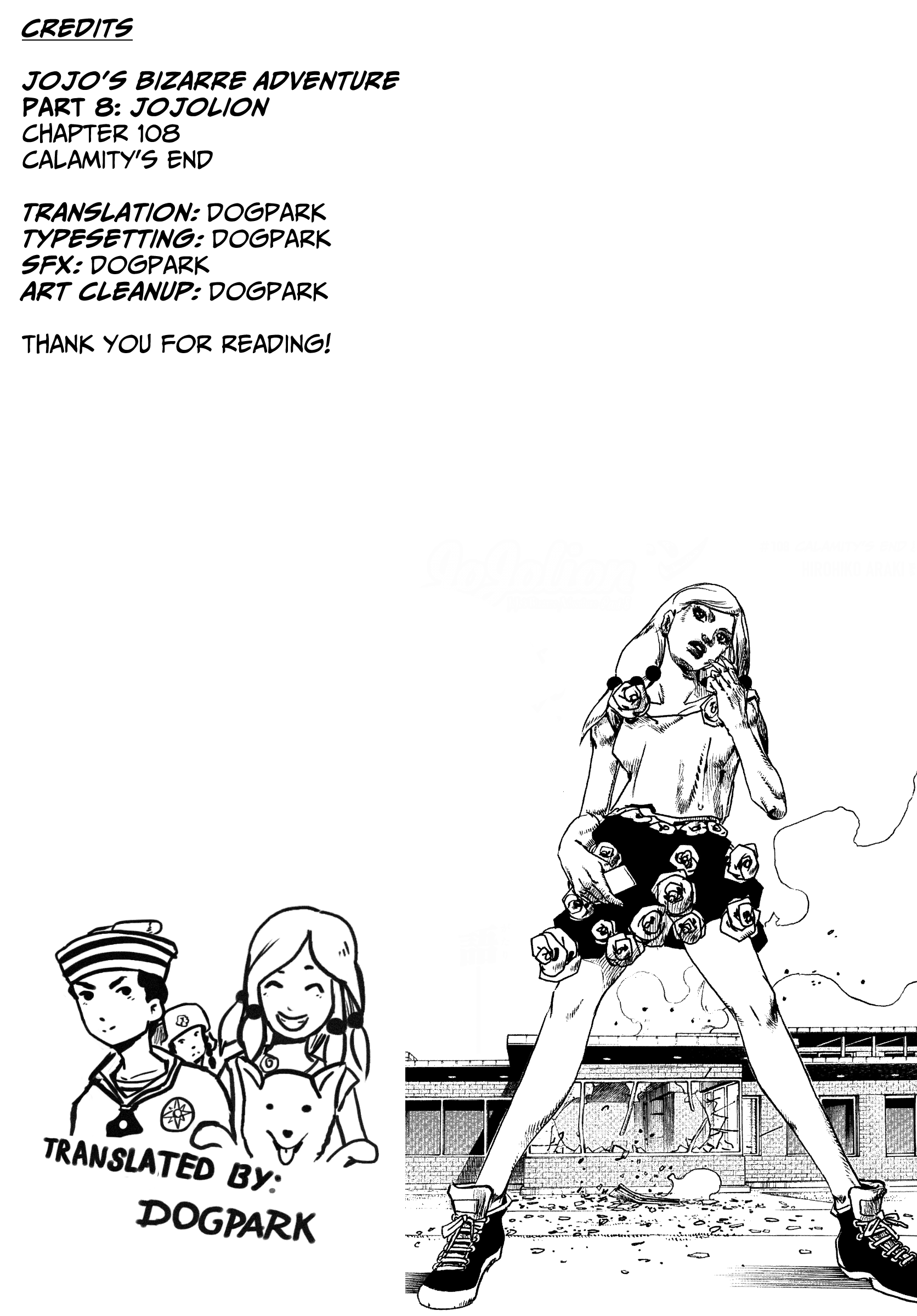 Read JoJo's Bizarre Adventure Part 8 JoJolion Manga Online