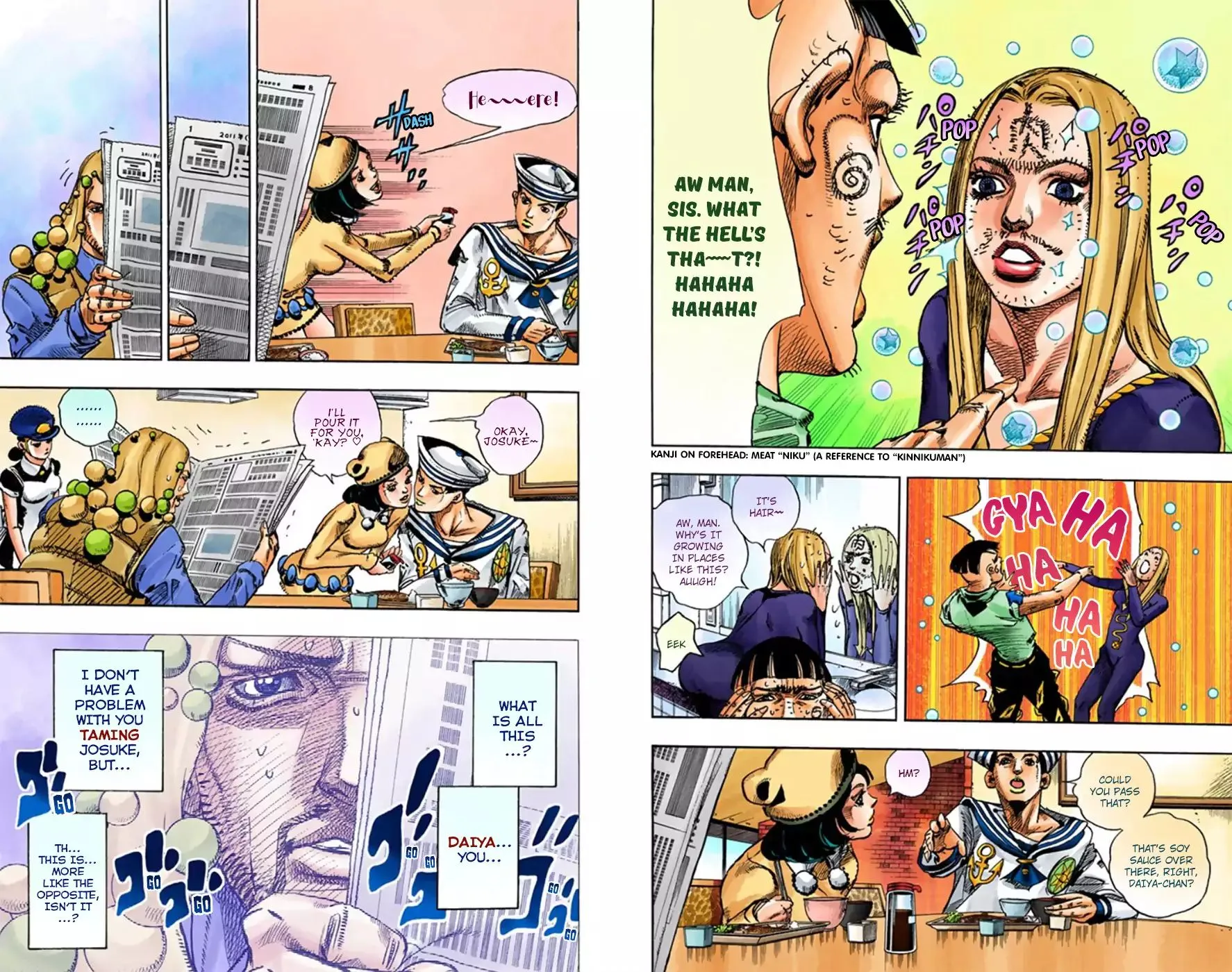 Read JoJo's Bizarre Adventure Part 8 JoJolion Manga Online