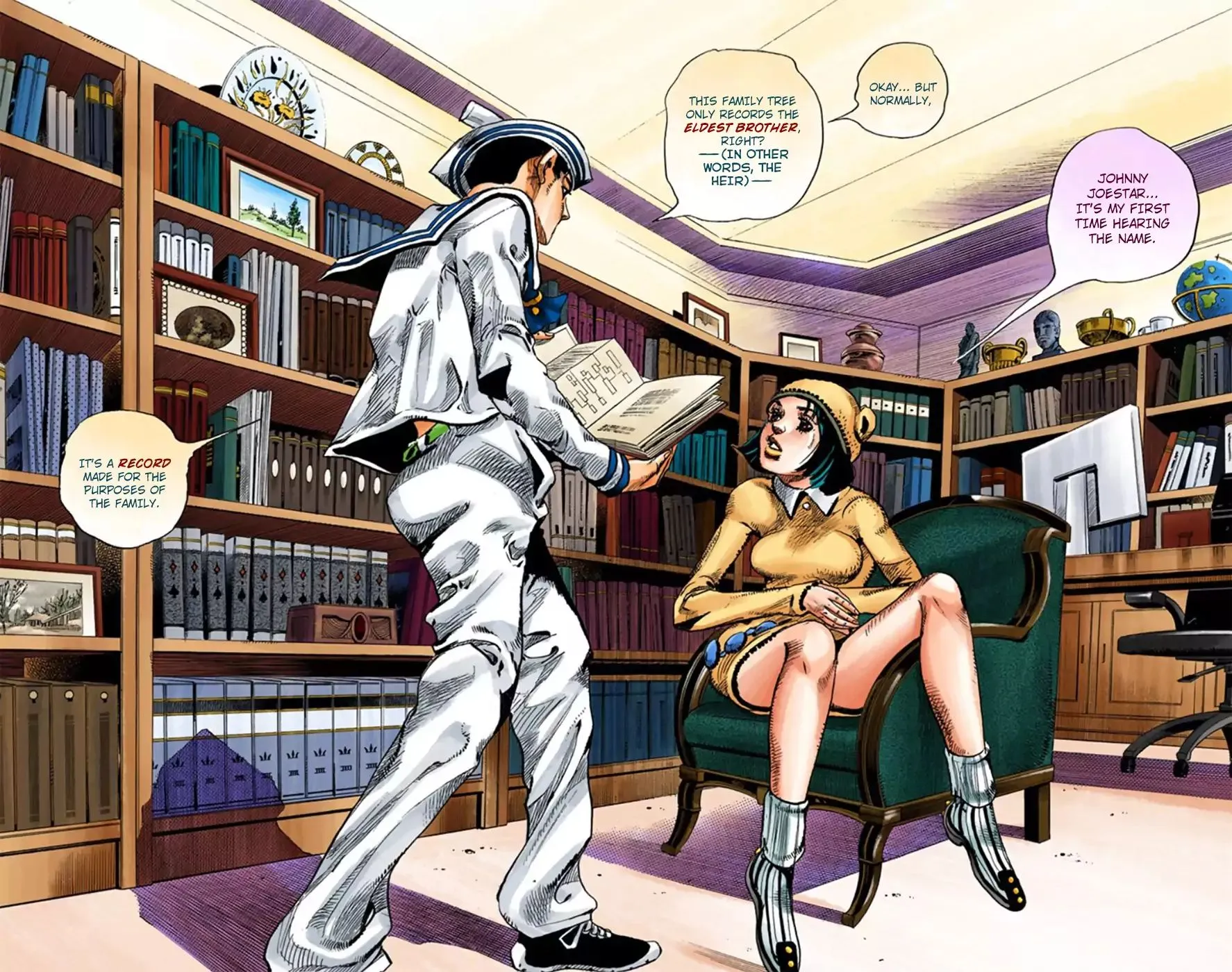 Read JoJo's Bizarre Adventure Part 8 JoJolion Manga Online