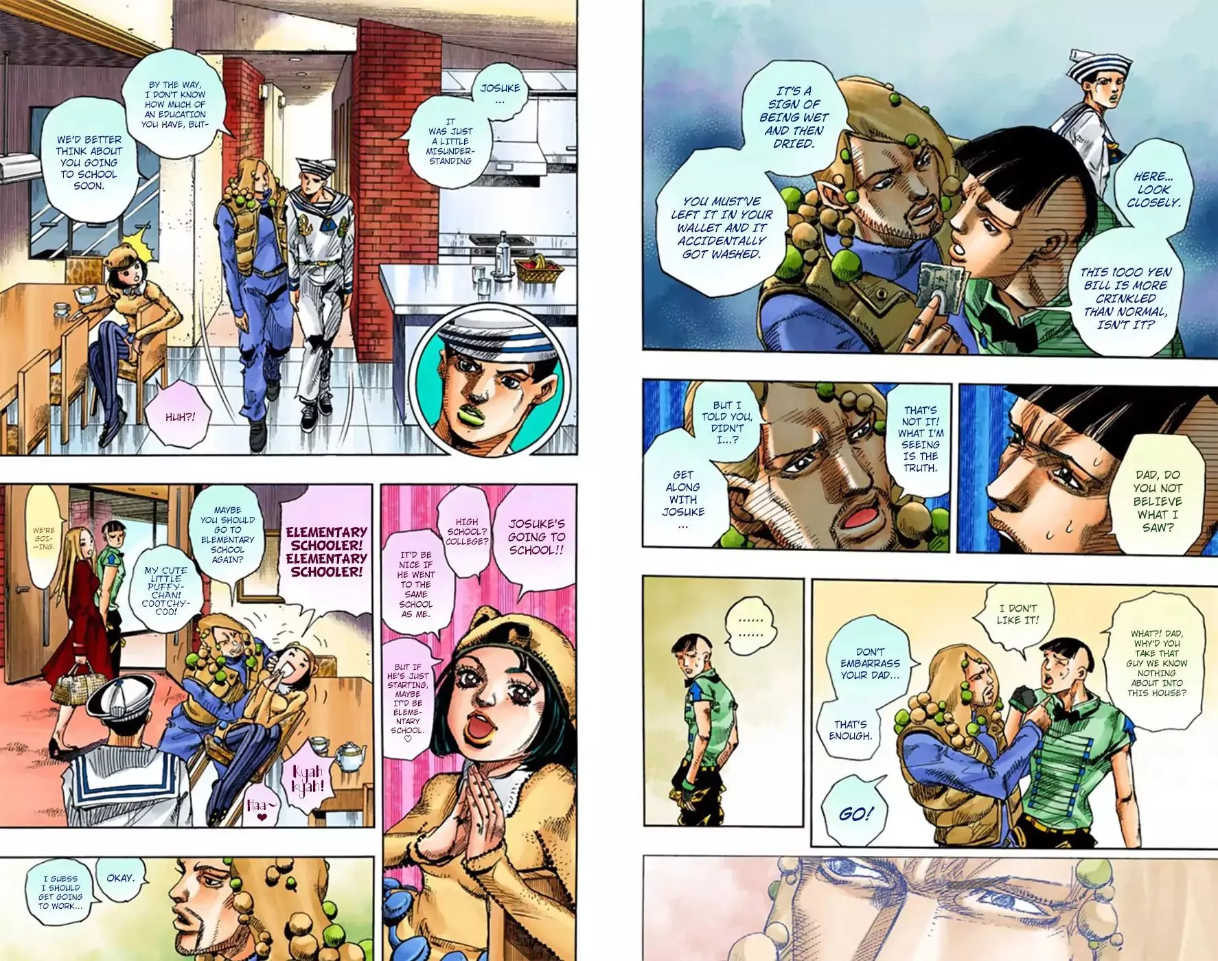 Read JoJo's Bizarre Adventure Part 8 JoJolion Manga Online