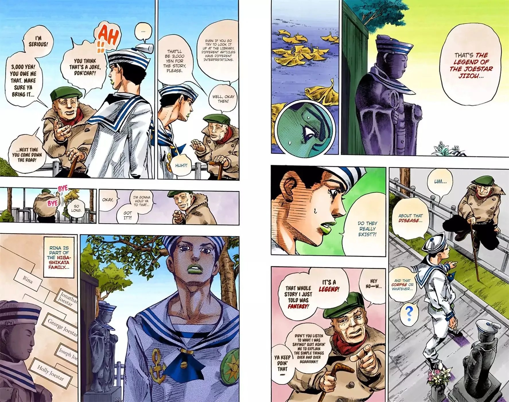 Read JoJo's Bizarre Adventure Part 8 JoJolion Manga Online