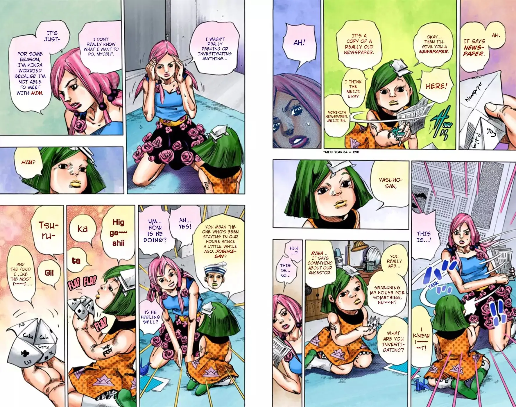 Read JoJo's Bizarre Adventure Part 8 JoJolion Manga Online