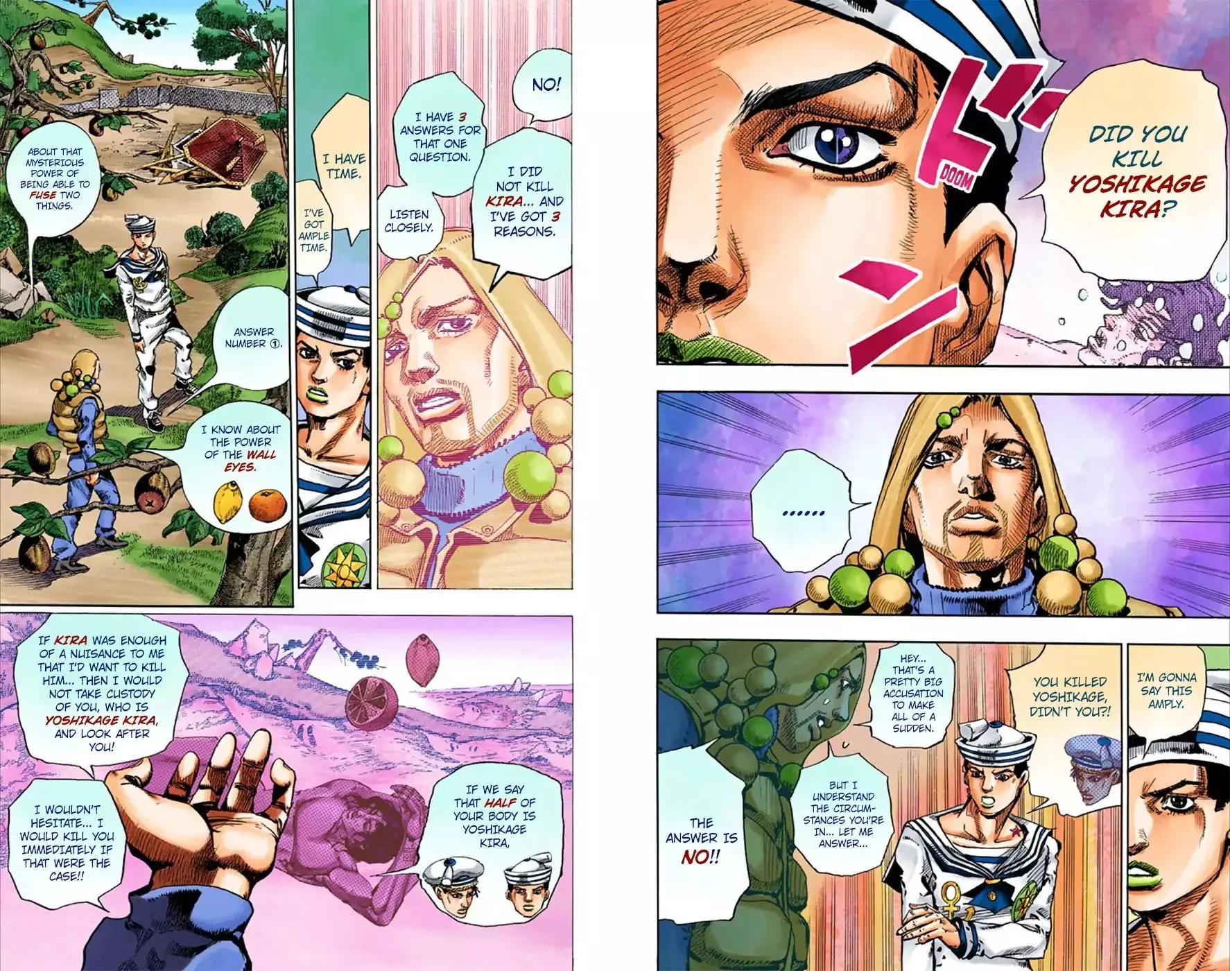 Read JoJo's Bizarre Adventure Part 8 JoJolion Manga Online