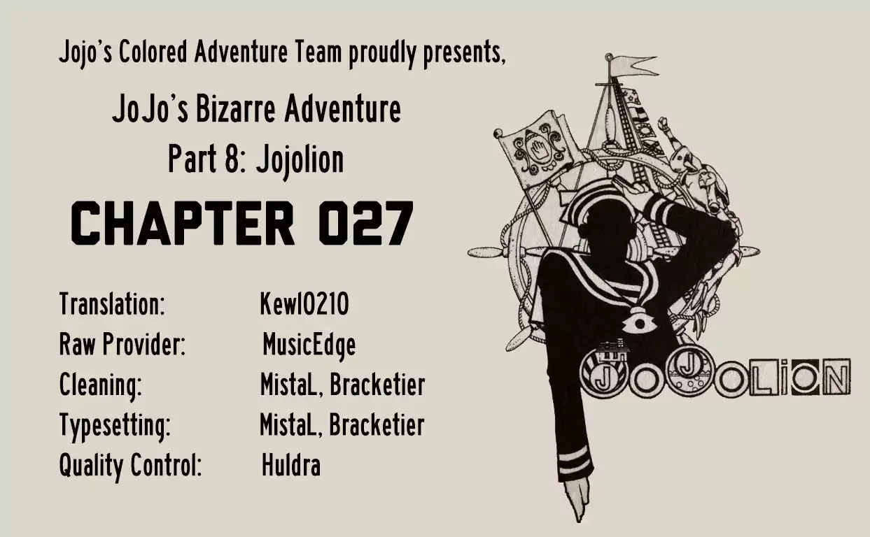 Read JoJo's Bizarre Adventure Part 8 JoJolion Manga Online
