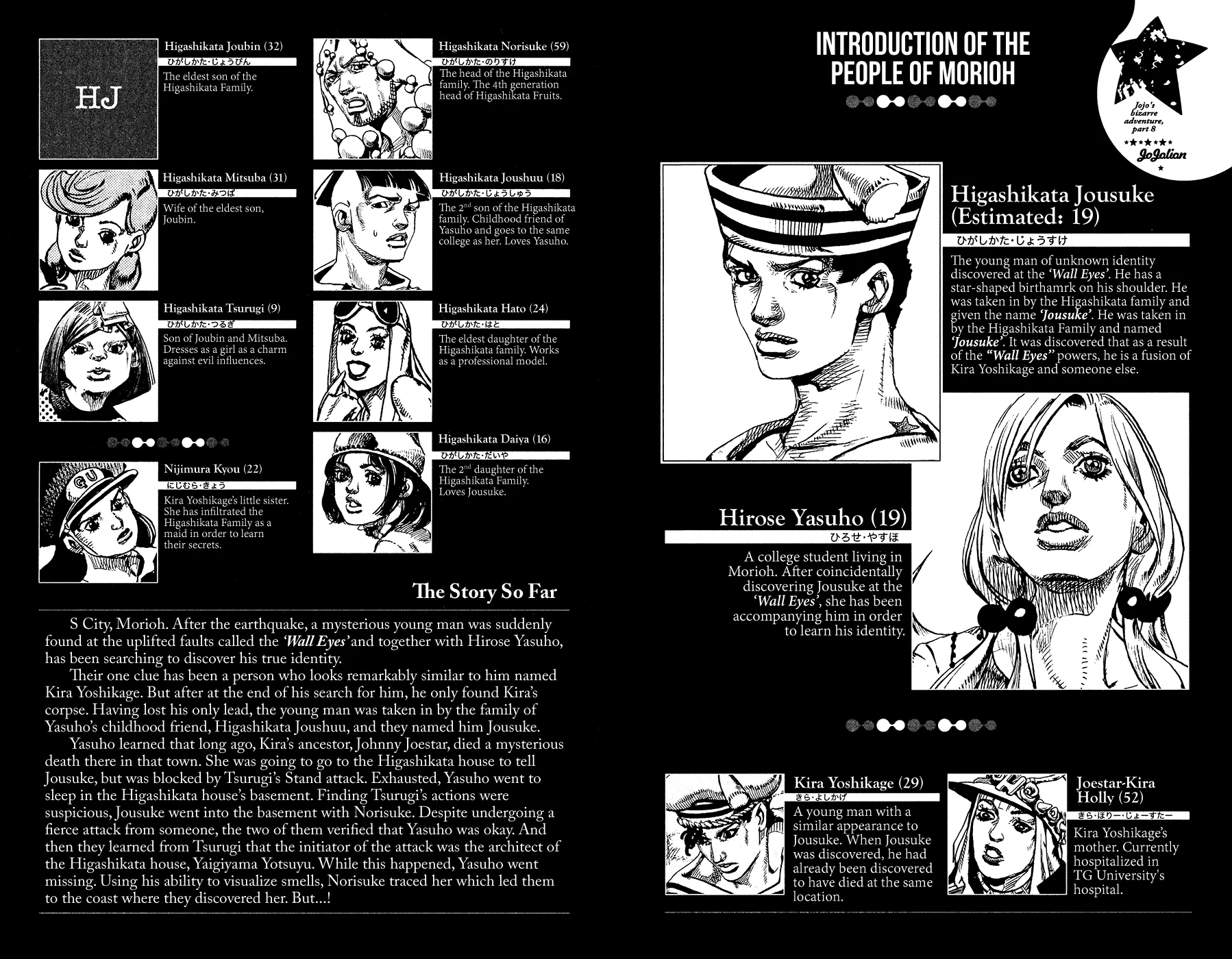 Read JoJo's Bizarre Adventure Part 8 JoJolion Manga Online