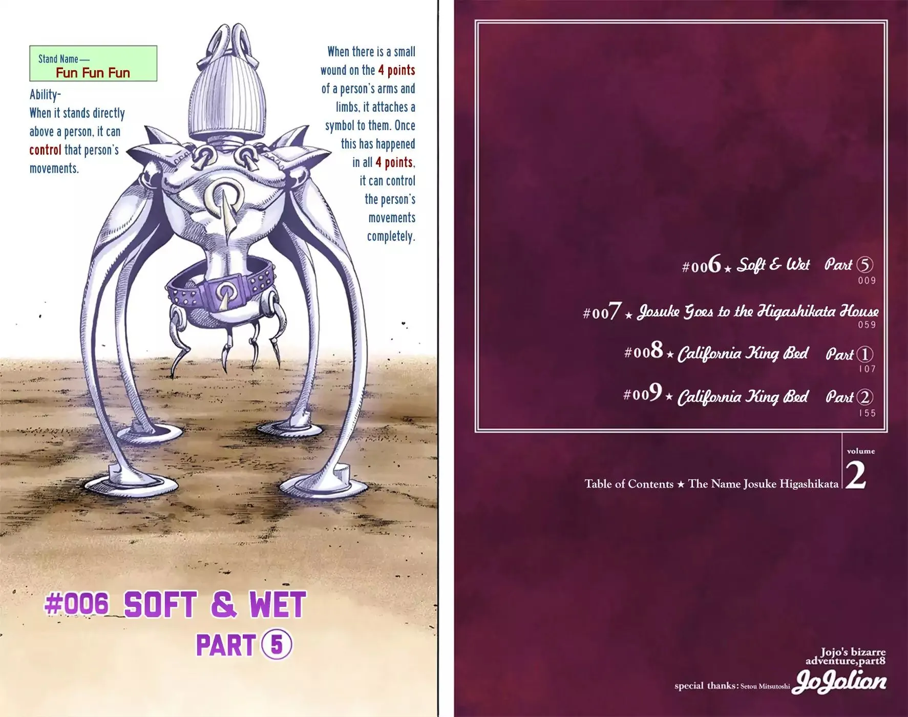 Read JoJo's Bizarre Adventure Part 8 JoJolion Manga Online