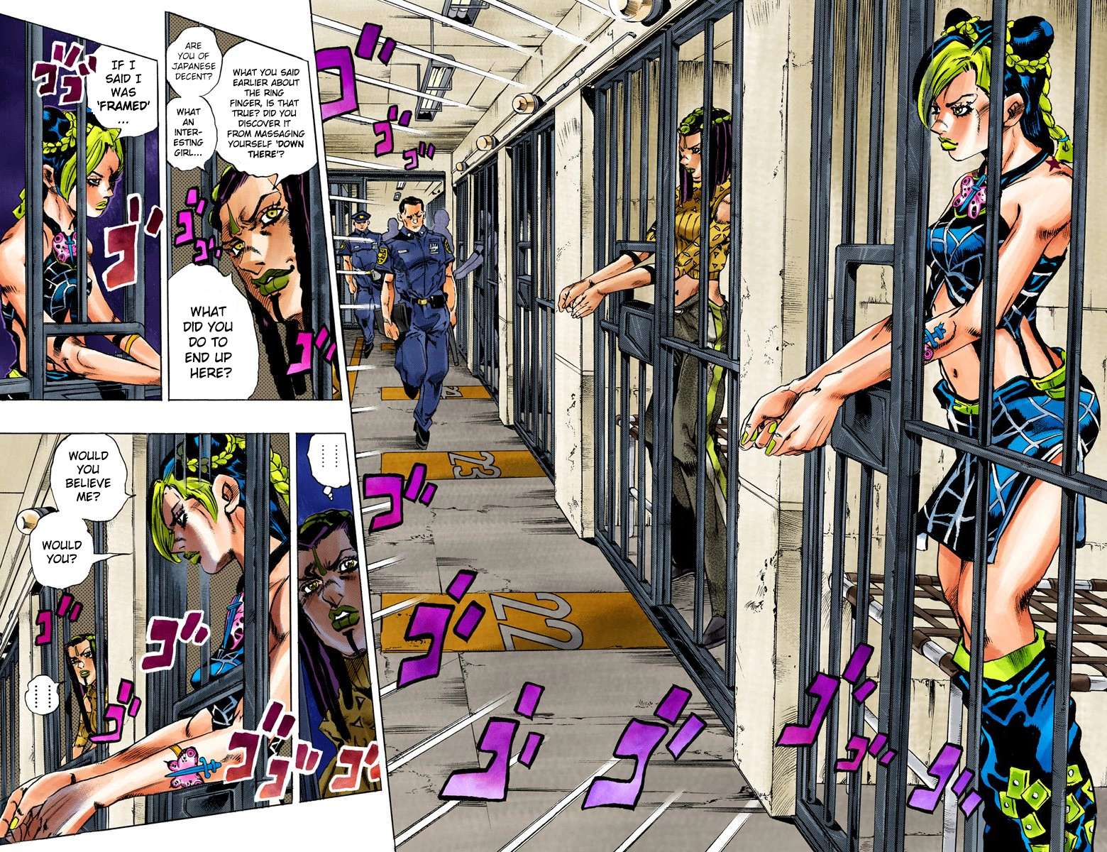Read Jojo's Bizarre Adventure Part 6 Stone Ocean Manga Online