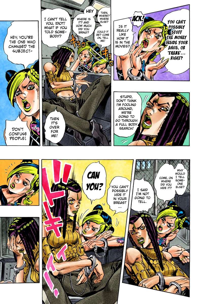 Read Jojo's Bizarre Adventure Part 6 Stone Ocean Manga Online
