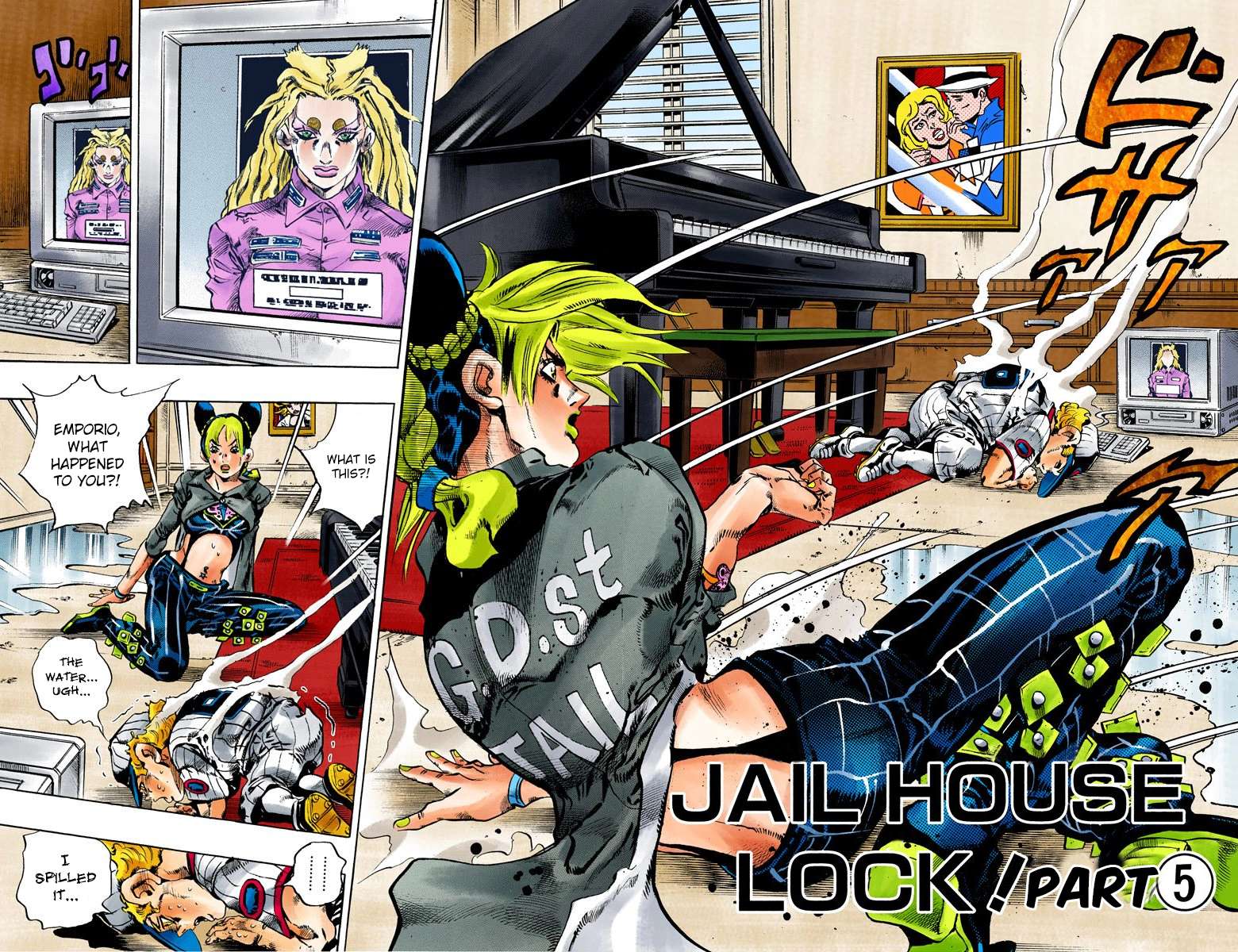 Read Jojo's Bizarre Adventure Part 6 Stone Ocean Manga Online