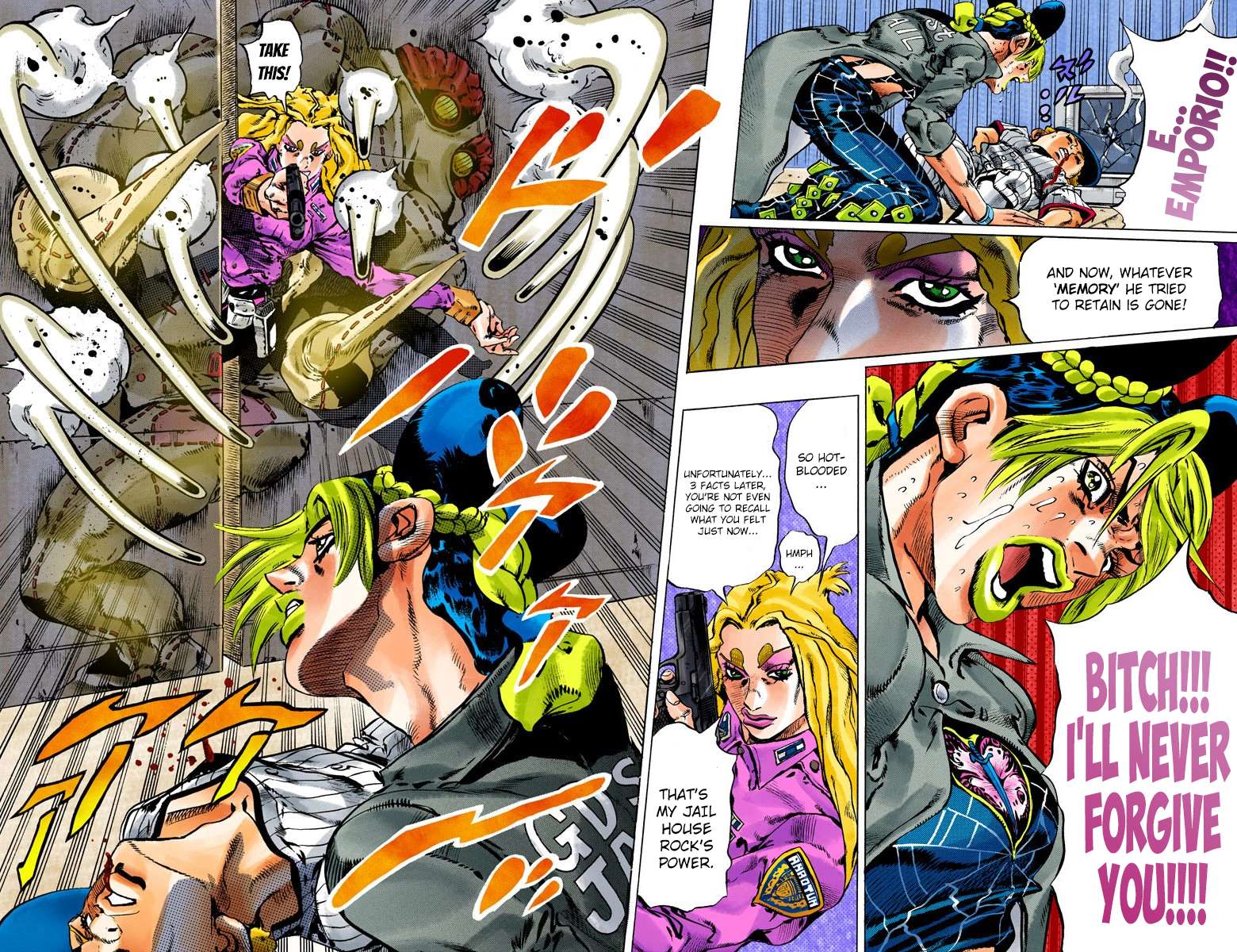 Read Jojo's Bizarre Adventure Part 6 Stone Ocean Manga Online